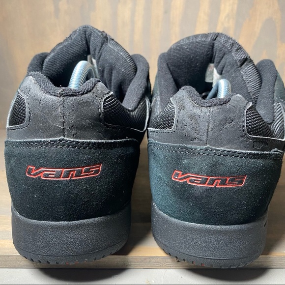 Vans Heenan Skate Shoes Black Red Men's Size 14 - Picture 4 of 9